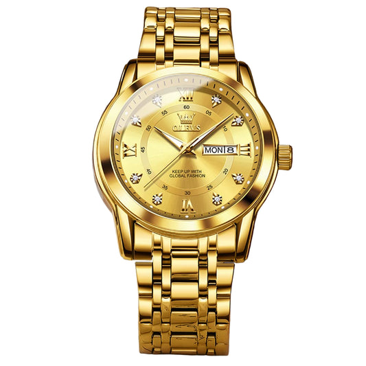 Gold Stainless Watch