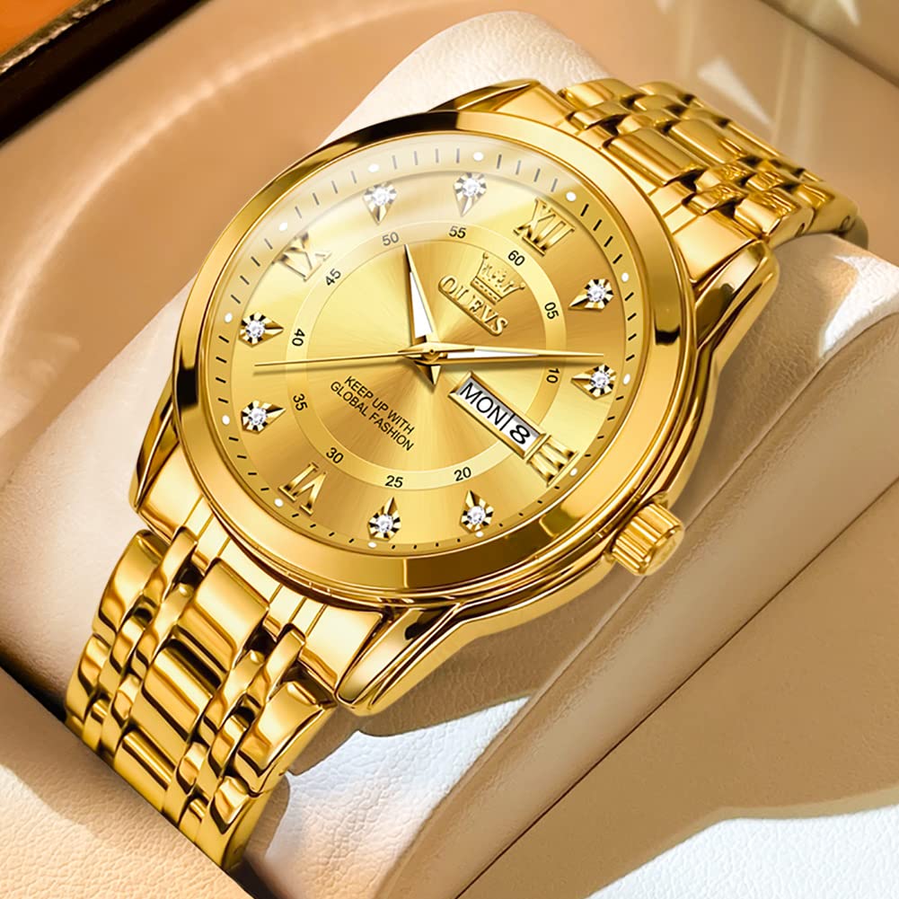 Gold Stainless Watch
