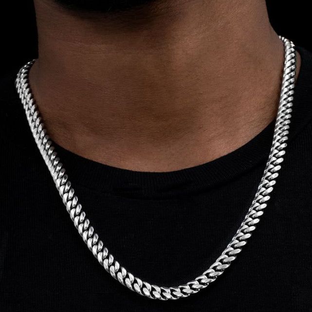Stainless Steel Gold Cuban Chain