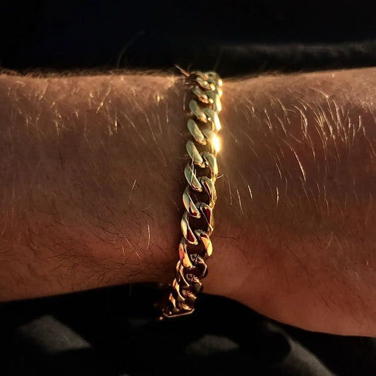 Gold Cuban Bracelet