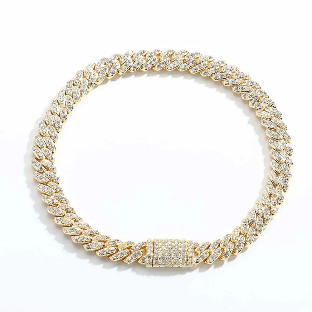 Iced Out Bracelet Miami Cuban Link