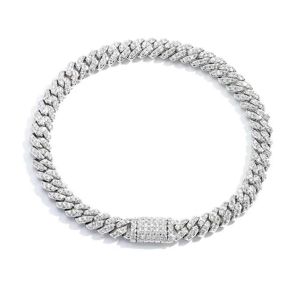 Iced Out Bracelet Miami Cuban Link