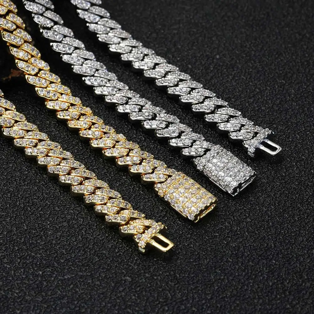 Iced Out Bracelet Miami Cuban Link