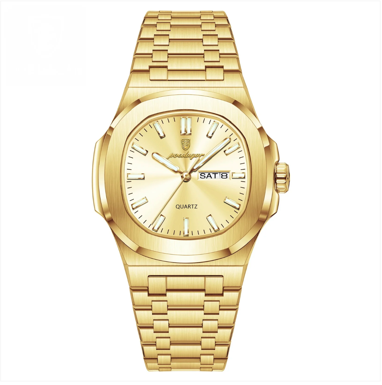 Luxury Stainless Steel Watch