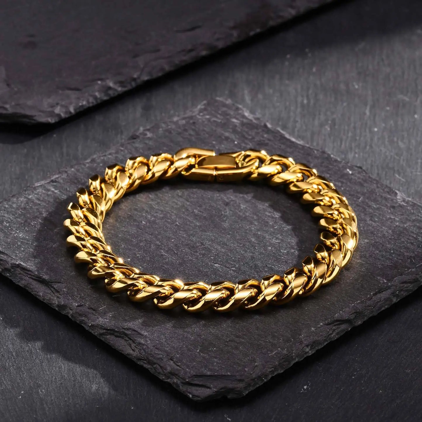 Gold Cuban Bracelet